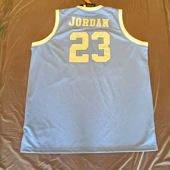 NWT Adidas/True School Authentic UNC 23 Michael Jordan Jersey MSRP $300 - Picture 11 of 13
